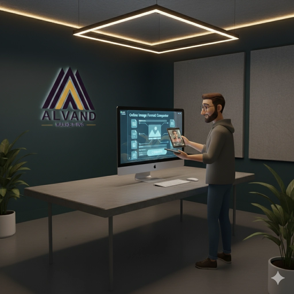 تبدیل رایگان فرمت تصاویر با AI